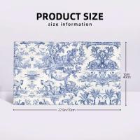 Toile De Jouy Toalla Algodón Francés Azul Marino Baño Ducha Deportes Yoga Toallas - details 28
