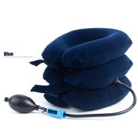 Retractor de vértebra inflable de aire de 3 capas, almohada de cuello en U, soporte para el cuello, tratamiento del Tractor, tracción del dolor de cabeza Cervical - details 12