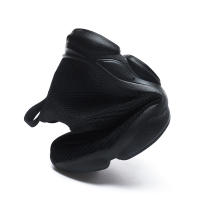 Zapatillas de deporte informales sin cordones para hombre, zapatos transpirables para caminar, ligeros, talla grande, color negro - details 14