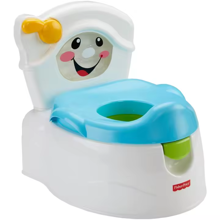 Inodoro para niños pequeños Aprenda a usar el asiento de entrenamiento para ir al baño con frases de sonido ligero y anillo de inodoro extraíble - 1