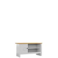Arlington de Vida Designs, moderna, con 3 niveles, estantes para exhibición, almacenamiento, muebles MDF, blanco. - details 5
