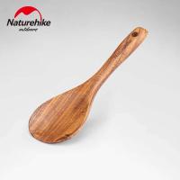 Juego de madera para acampar, vajilla de madera, cuchara para Picnic, pala para arroz, herramientas multifunción de cocina - details 2