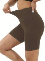 Pantalones Cortos De Ciclista De Cintura Alta Para Mujeres, Súper Suaves Y No Transparentes Para Hacer Ejercicio, Correr Y Practicar Yoga, Ropa Deportiva Para Mujeres - details 26