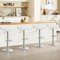 Taburetes de Cocina Giratorios 360° Altura Ajustable con Reposapiés Taburetes Altos con Asiento PVC para Comedor, Salón y Cafetería Negro+Negro - details 10