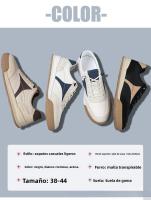 Verano de los hombres, tendencia de empalme transpirable, zapatos deportivos casuales, zapatos de jogging, zapatos de junta baja - details 7