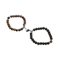 2 pulseras magnéticas de amistad de amor para parejas a juego, joyería de cumpleaños para mujeres y niñas - details 12