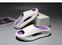 Zapatillas de Baño Unisex con Suela Gruesa Moda Hombres Zapatos de Playa EVA Suaves Antideslizantes Talla Grande Color Sólido Material Superior - details 13