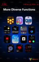 2025 nuevo HK10 ultra-A Smartwatch Bluetooth llamada Compatible con Android IOS asistente de voz NFC detección de ritmo cardíaco Smartwatch - details 8