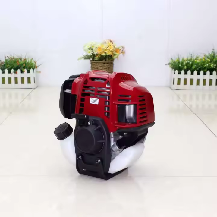 Motor de gasolina de 4 tiempos GX50, motor de gasolina de un solo cilindro apto para desbrozadora, cortasetos - 1