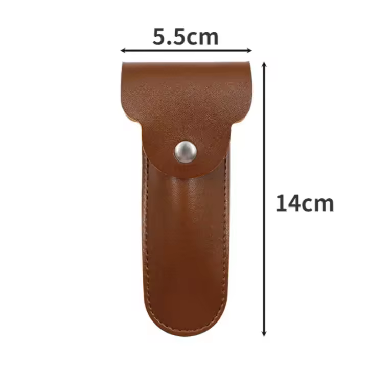 Afeitadora clásica de doble filo para hombre, afeitadora de seguridad ajustable de acero inoxidable, depilación de suaves a agresivos - 1