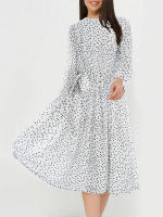 Vestido de cintura con lazo floral estilo casual de vacaciones para mujer Primavera Verano - details 25