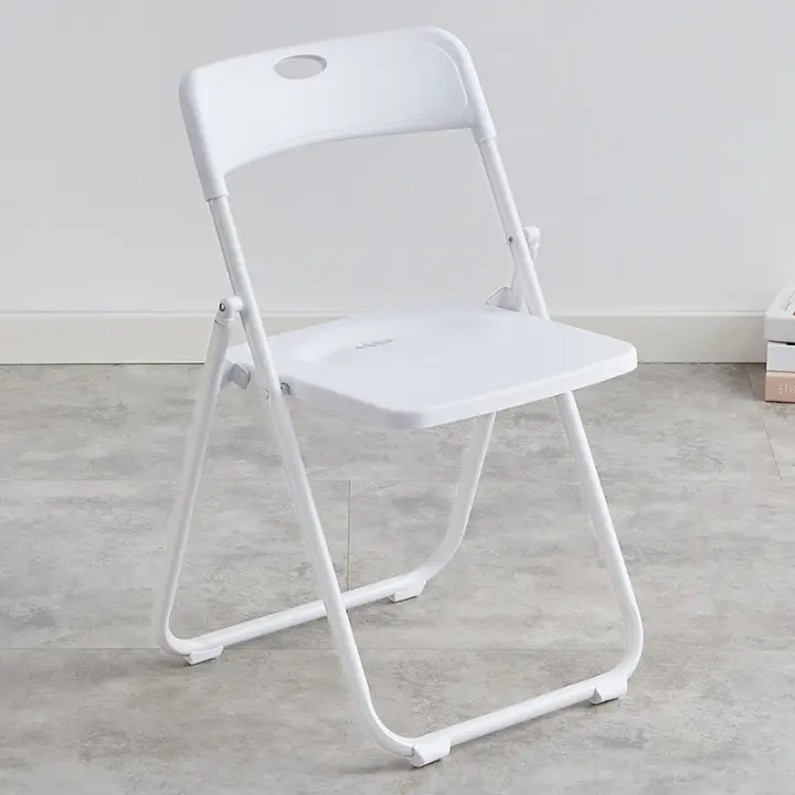Taburete simple, sillón, silla plegable para el hogar, silla de oficina portátil, silla de conferencia, silla de ordenador, silla de comedor, sillas de dormitorio - 1