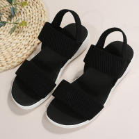 Sandalias de cuña para mujer, calzado moderno y cómodo, de verano - details 2
