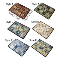 Estera de secado de platos de estilo americano, vajilla de barro de diatomeas Retro, estera absorbente de cocina antideslizante resistente al calor para vacaciones - details 0
