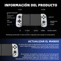 Mando Joystick para Android ios Móvil Control inalámbrico Gamepad Extensible Controlador de Juego Para PC/Switch Suporta PS5/XBOX Juego en streaming - details 11