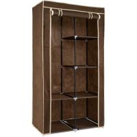 Armario Plegable Grande de Tela Ropero con Barra para Colgar Ropa 88 x 170 x 45 CM - details 5