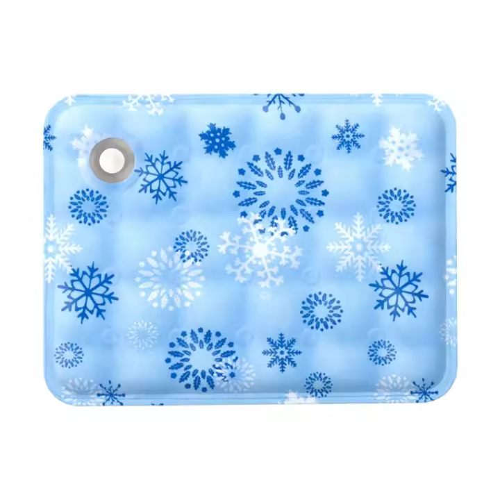 Estera refrescante para mascotas, Gel de hielo, almohadilla portátil para dormir para perros y gatos, estera de cama fría duradera a prueba de humedad para perros pequeños y grandes - 1