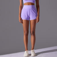 Hamidou-pantalones cortos de Yoga para mujer, Shorts de malla transparente, ajustados, transpirables, de secado rápido, para gimnasio - details 16