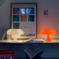 Lámpara de mesa de seta moderna nórdica Original, aplique para dormitorio, mesita de noche, decoración de escritorio, lámpara de escritorio de lectura para Hotel - details 6