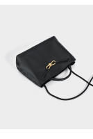 Bolso para mujer nuevo bolso de mano con lazo negro original bolso de mensajero portátil de gran capacidad para viajes diarios para mujer. - details 15