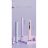 Alisado de cabello sin cable peine portátil cuidado del cabello inteligente Control de temperatura alisado Clip antiestático - details 10