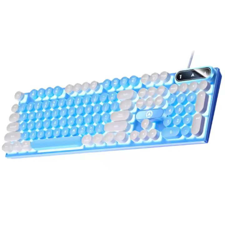 Teclado Con Cable Para Juegos, Accesorios De Ordenador Portátil, De Bajo Perfil, Con Numpad - 1