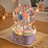 Set de Bloques de Construcción de Ferris Wheel Musical Juguete de Construcción de Ladrillos Nano LED Regalo de Artesanía DIY para Adultos y Niña - details 1