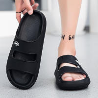 2024 Night Glow Shit Feeling Suela gruesa de EVA para el hogar para hombres Una línea para uso externo con zapatillas antideslizantes - details 26