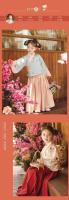 Hanfu hija niños estilo chino Hada nuevo vestido niña ropa antigua conjunto de primavera y otoño - details 4