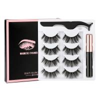 Set de Pestañas Magnéticas Naturales Extensión de Pestañas de Visón Suave - details 14