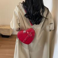 Bolso de Hombro Diagonál de Corazón Romántico Moda Femenina para Día de San Valentín - details 3
