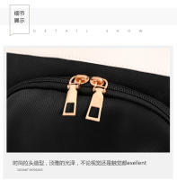 Mochila antirrobo de gama alta, nueva moda, bolso escolar de viaje de gran capacidad, versátil, de cuero suave para mujer - details 9