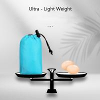 Bolsa Plegable para Viajes al Aire Libre, Paquete de Color Beige Claro Almacenable, Mochila Pequeña Portátil y Multifuncional Ultraligera - details 4