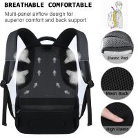 Bolso de hombro para hombre de gran capacidad,Premium Sense,Bolso de hombro de viaje,Negocios,Mochila para portátil,Antirrobo impermeable,Multiusos con puerto de carga - details 4