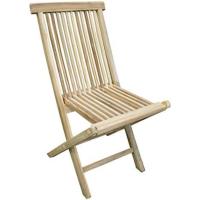 Conjunto de asientos de jardín de tres piezas de madera de teca, silla plegable y mesa plegable cuadrada de aproximadamente 40 x 60 cm - details 4