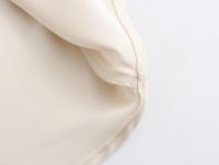 TRAFZA-faldas lisas de satén para mujer, faldas largas de cintura elástica para fiesta en la playa, trajes informales holgados, 2024 - details 10