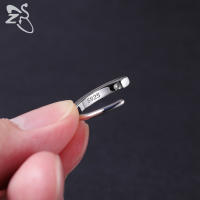 ZS-Piercing para el ombligo de plata 925 para mujer y niña, anillos minimalistas de circón, Anillo para el ombligo, Piercings corporales de playa de verano, 1 unidad - details 13