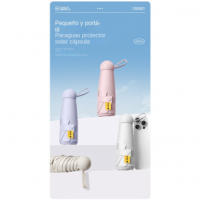 Paraguas ultraligero para viajes al aire libre caja de espejos sombrilla parasol de vinilo protección UV - details 0