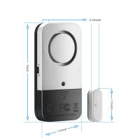 Alarma antirrobo magnética para puerta y ventana, sistema de protección de seguridad para el hogar, Hotel, viaje, 120dB - details 5
