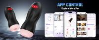 Leten APP Control automático masculino succión Mastubator vibración calefacción masturbación taza bolsillo Coño Real Vagina adultos juguetes sexuales para hombre - details 5