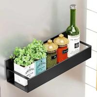 Estante lateral magnético para especias para refrigerador, cesta colgante, ahorro de espacio, organizador de cocina, soporte para el hogar - details 5