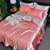 Sábana de Terciopelo de Lujo Emulación Cubierta de Edredón de Gran Tamaño Manta de Color Sólido de Alta Calidad para Cama Doble Queen y King - details 29