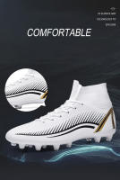 Botas de fútbol FG/TF para hombre, zapatos de fútbol profesionales Unisex, entrenamiento de hierba de alta calidad, deporte, ultraligero, antideslizante - details 7