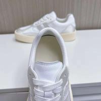 Zapatos para caminar tenis de suela gruesa cómodos de cuero sintético informales con cordones - details 12