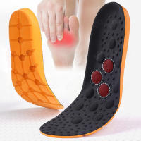 Plantillas de masaje de acupresión para zapatos, calzado deportivo con absorción de golpes, ortopédico eva, cómodo y relajante, cuidado de los pies - details 16