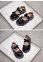 Zapatos de cuero para niña, calzado de princesa de encaje con suela suave, moda Lolita para fiesta, temperamento elegante, primavera y otoño, 2024 - details 9