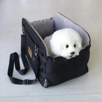 Transportín de mascotas para perros y gatos, asiento de coche, protección de mascotas, intercapa de algodón y espuma de polietileno - details 6