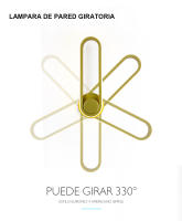 Lámpara Led de pared moderna para interior de dormitorio, luz de mesita de noche para el baño del hogar, candelabro de pared nórdico, color negro y dorado - details 1