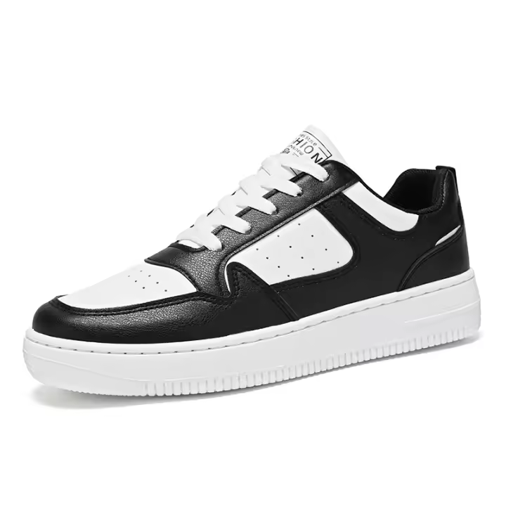 Nuevos zapatos de cuero genuinos masculinos y femeninos cómodos y zapatillas de moda en 2025 - 1