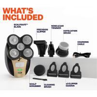 FlexSeries Ultimate Afeitadora Eléctrica Inalámbrica Recargable Impermeable para Cabezas Calvos y con Piel Accesorios de Electrónica - details 2